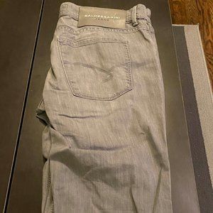 BALDESSARINI MEN'S STRAIGHT FIT JACK JEANS GRAY